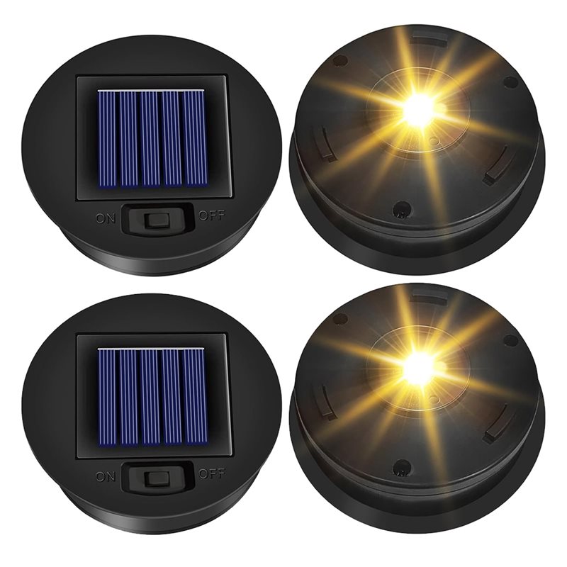 Outdoor Lighting Replacement Parts - ABAE - Lot de 4 couvercles