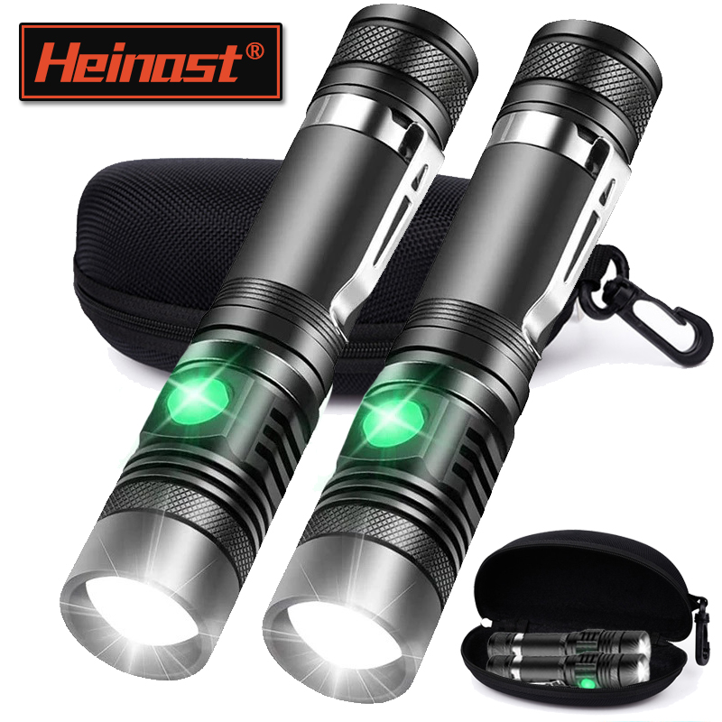 Outdoor Lighting Nearby - Lampe de poche portative T6 Rechargeable,