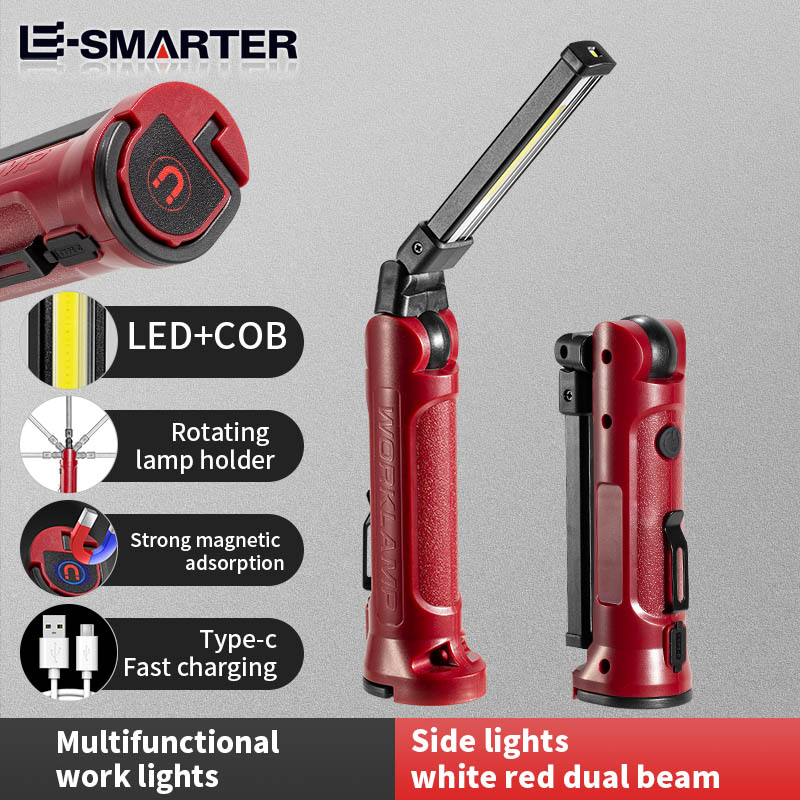 Outdoor Lighting Nearby - Lampe de travail LED COB, Rechargeable,