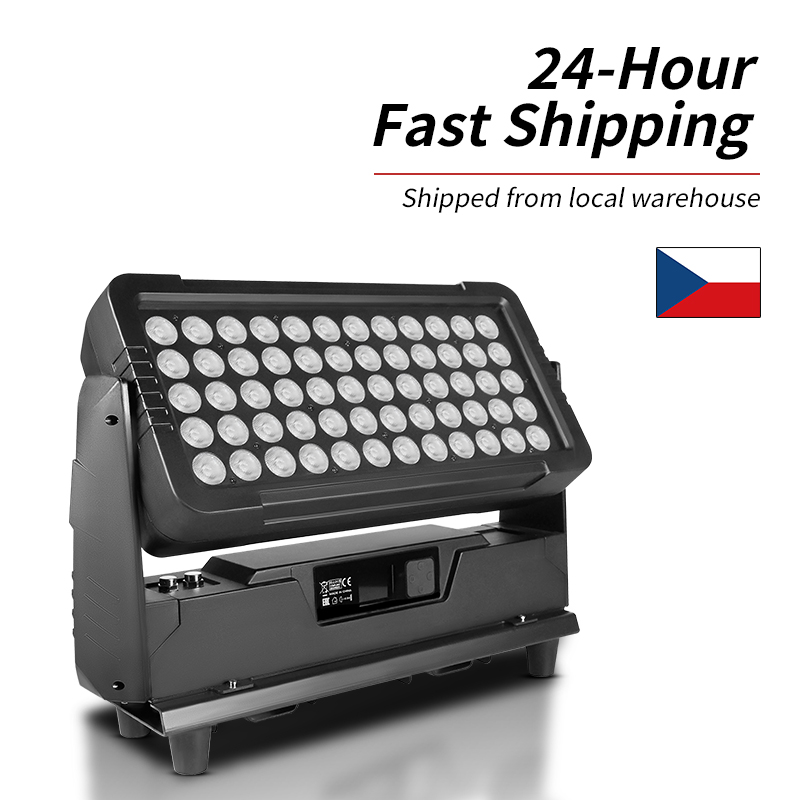 Outdoor Lighting Architectural - AICPOSE 60x10W RGBW 4-en-1 IP65 Projecteur