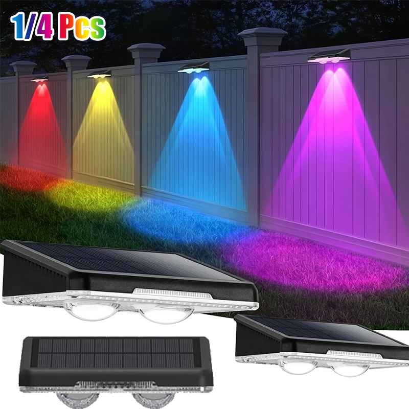Outdoor Lighting Zigbee - 1-4 pièces lampes de clôture solaires