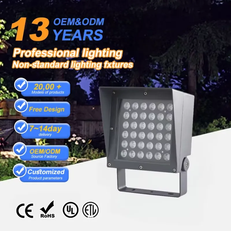 Led Flood Light - Projecteur LED intelligent 36W pour stade,