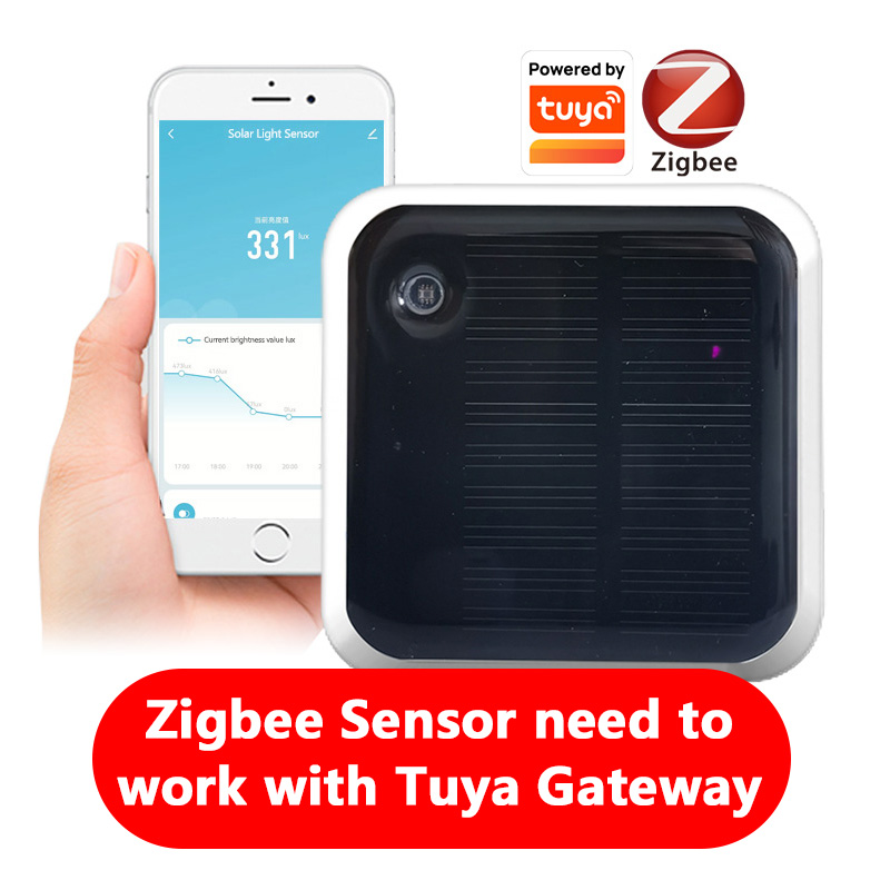 Outdoor Lighting Zigbee - Détecteur de luminosité extérieur étanche avec