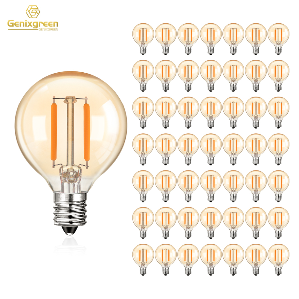 Outdoor Lighting Replacement Parts - Guirxiété Lumineuse LED G40 de 1.5W