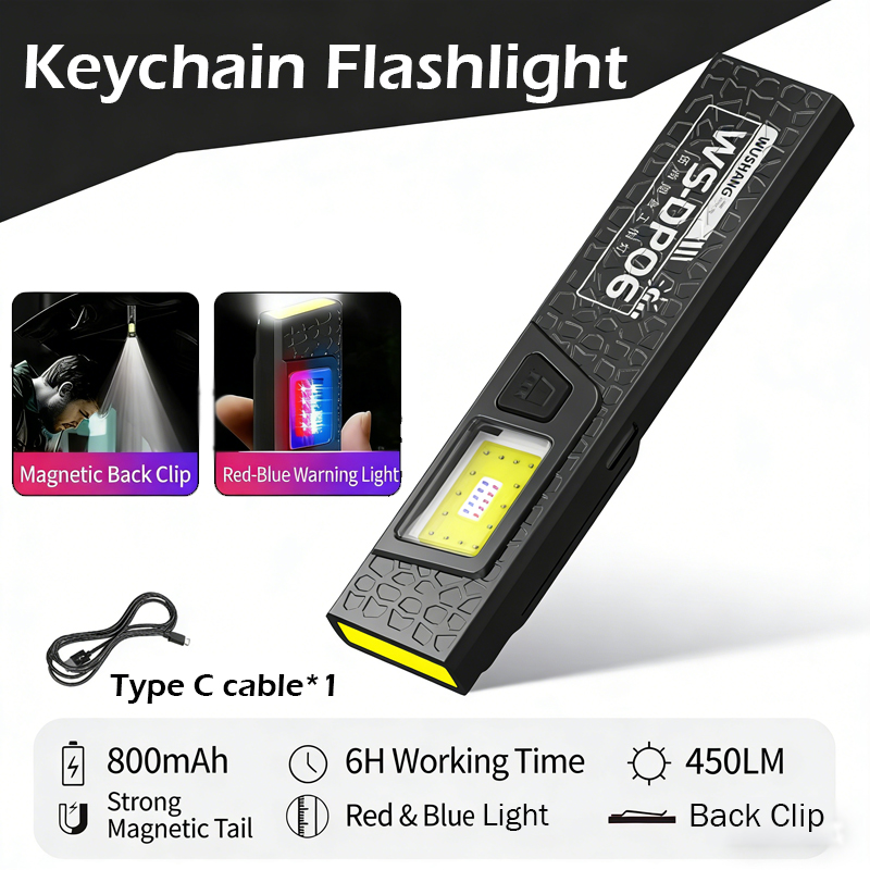 Led Flood Light - Lampe de poche LED COB rechargeable