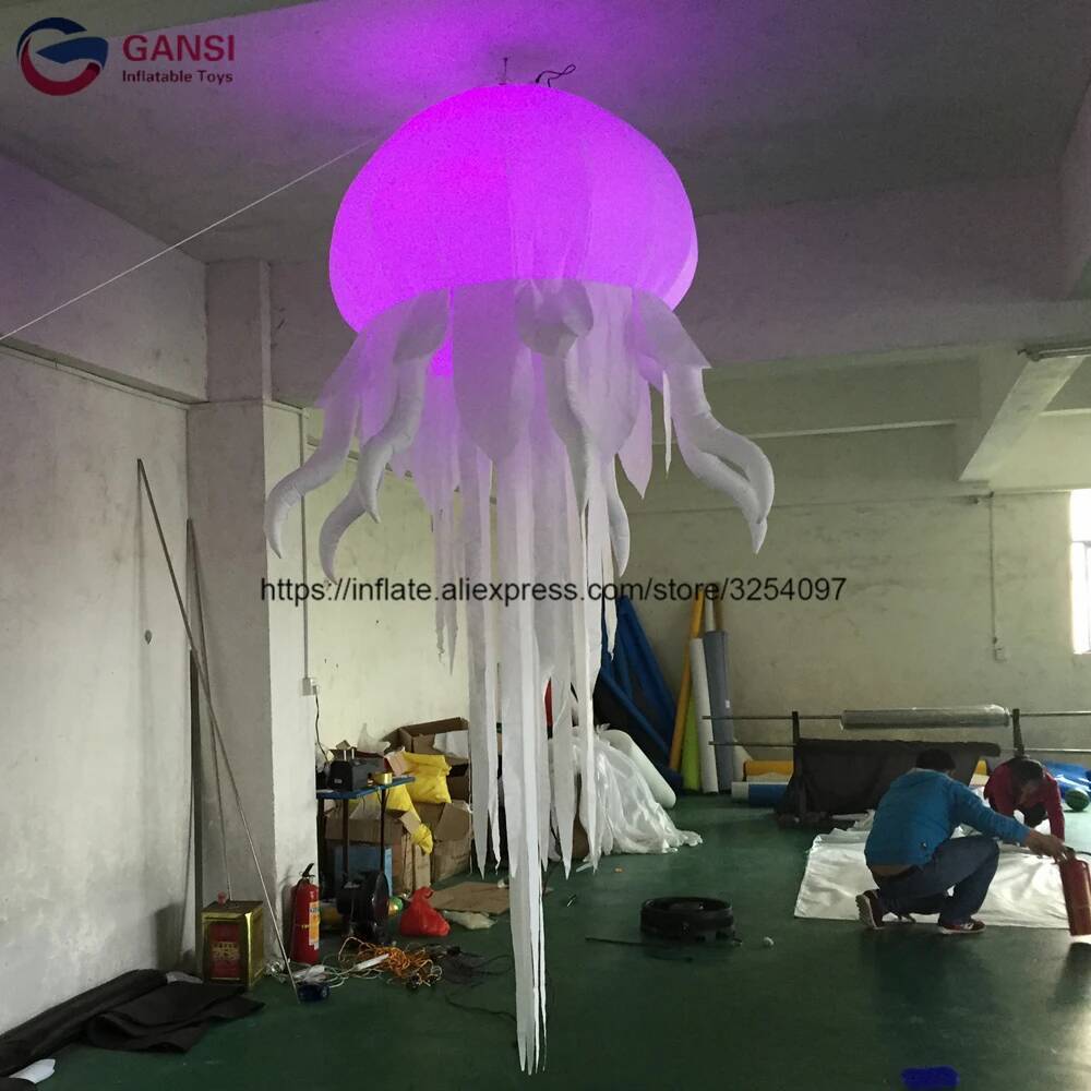 Poulpe lumineux LED gonflable  - Outdoor Lighting Jellyfish avis et prix