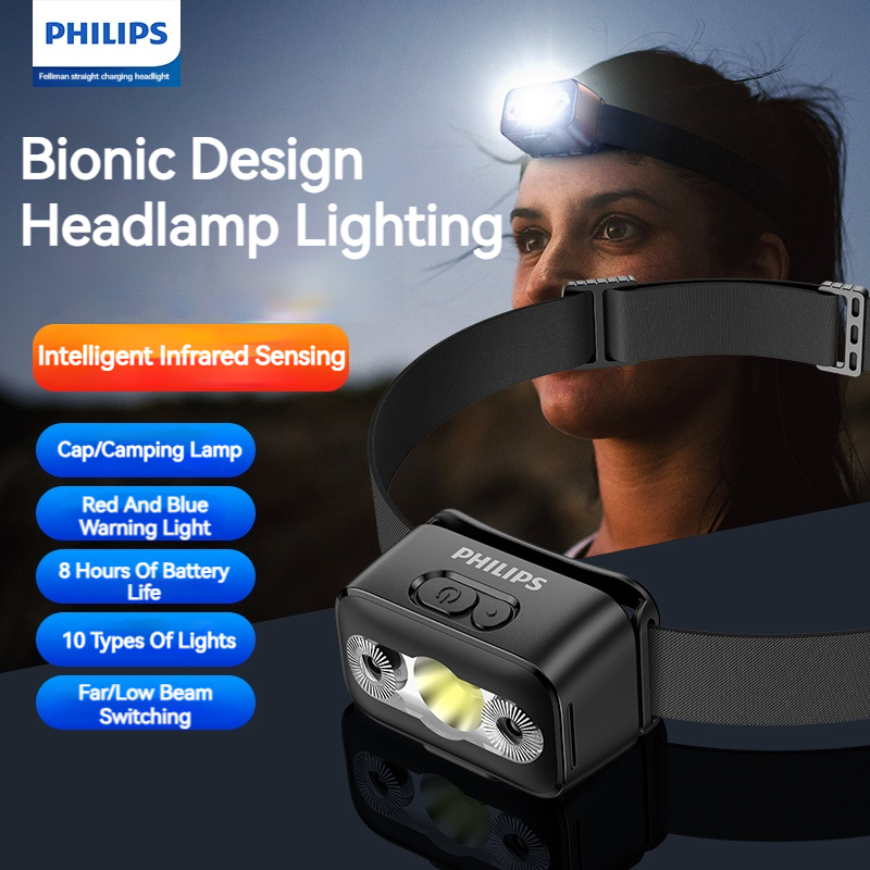 Philips LED lampe frontale cap - Outdoor Lighting Nearby avis et prix