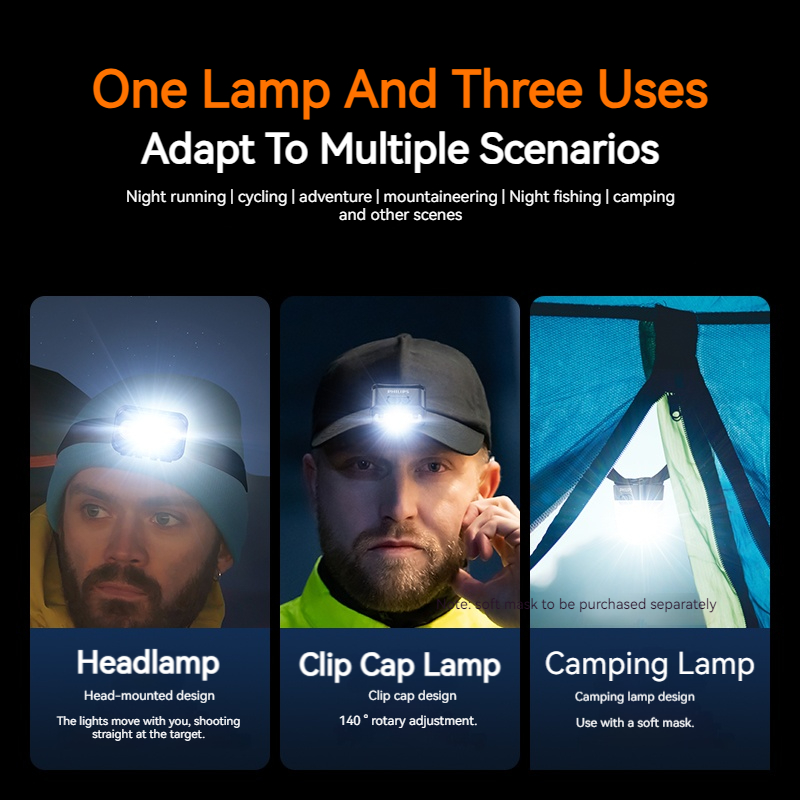 Philips LED lampe frontale cap - Outdoor Lighting Nearby avis et prix