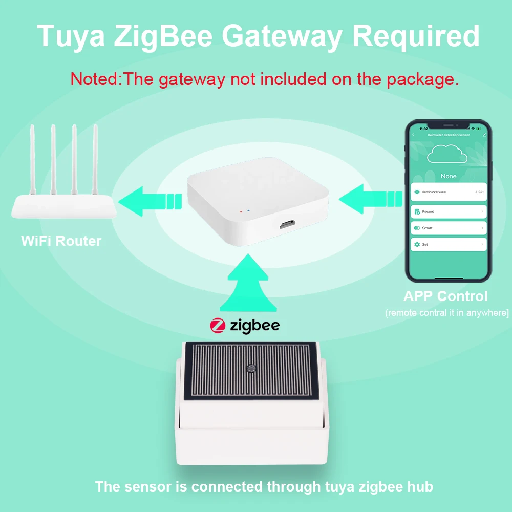 Haozee Tuya Zigbee capteur de  - Outdoor Lighting Zigbee avis et prix