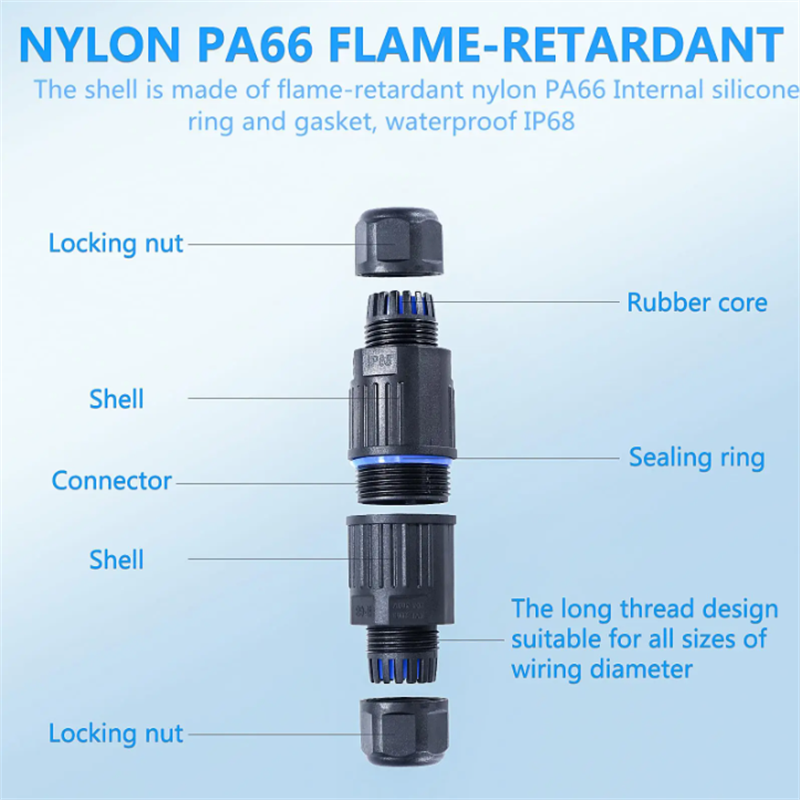 Fil de Joint étanche IP68, con - Outdoor Lighting Connectors avis et prix