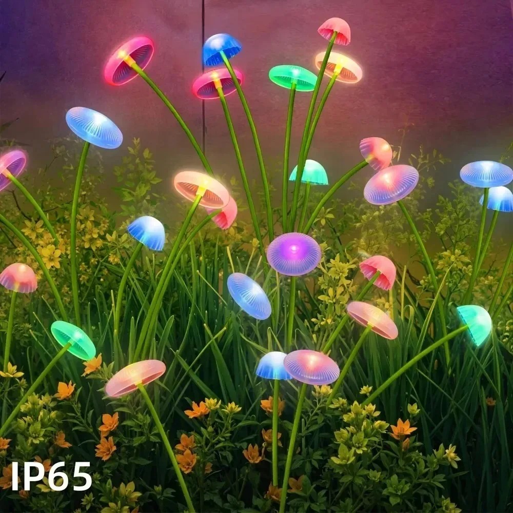 Lampes solaires LED en forme d - Outdoor Lighting Jellyfish avis et prix
