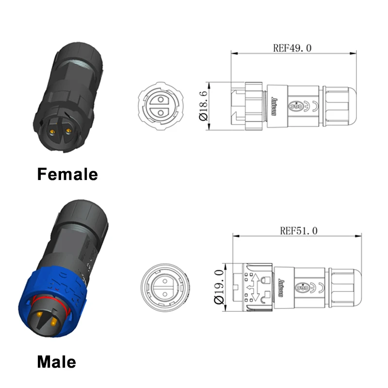 Connecteur d'alimentation M16  - Outdoor Lighting Connectors avis et prix