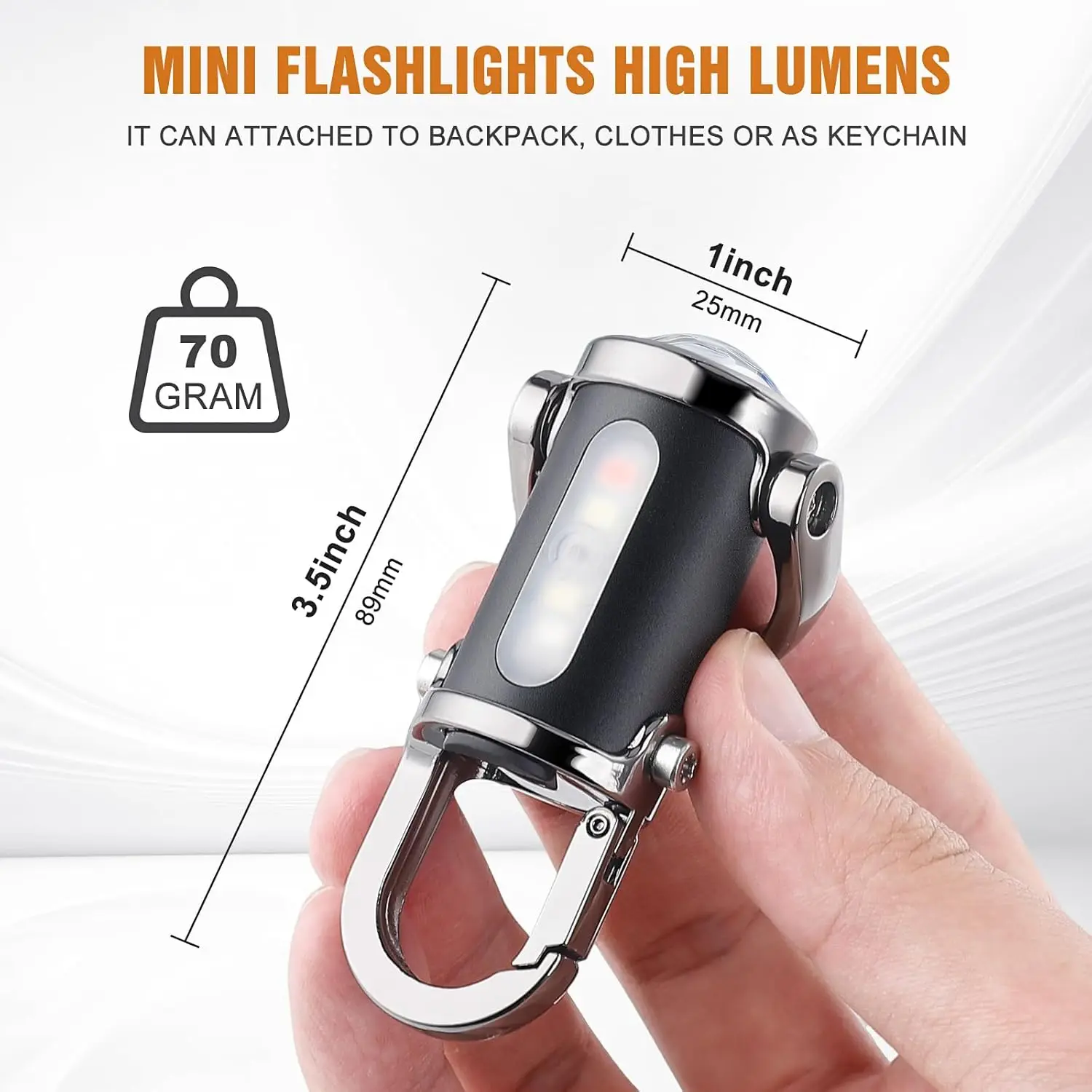 Mini lampe de poche porte-clés - Outdoor Lighting Nearby avis et prix