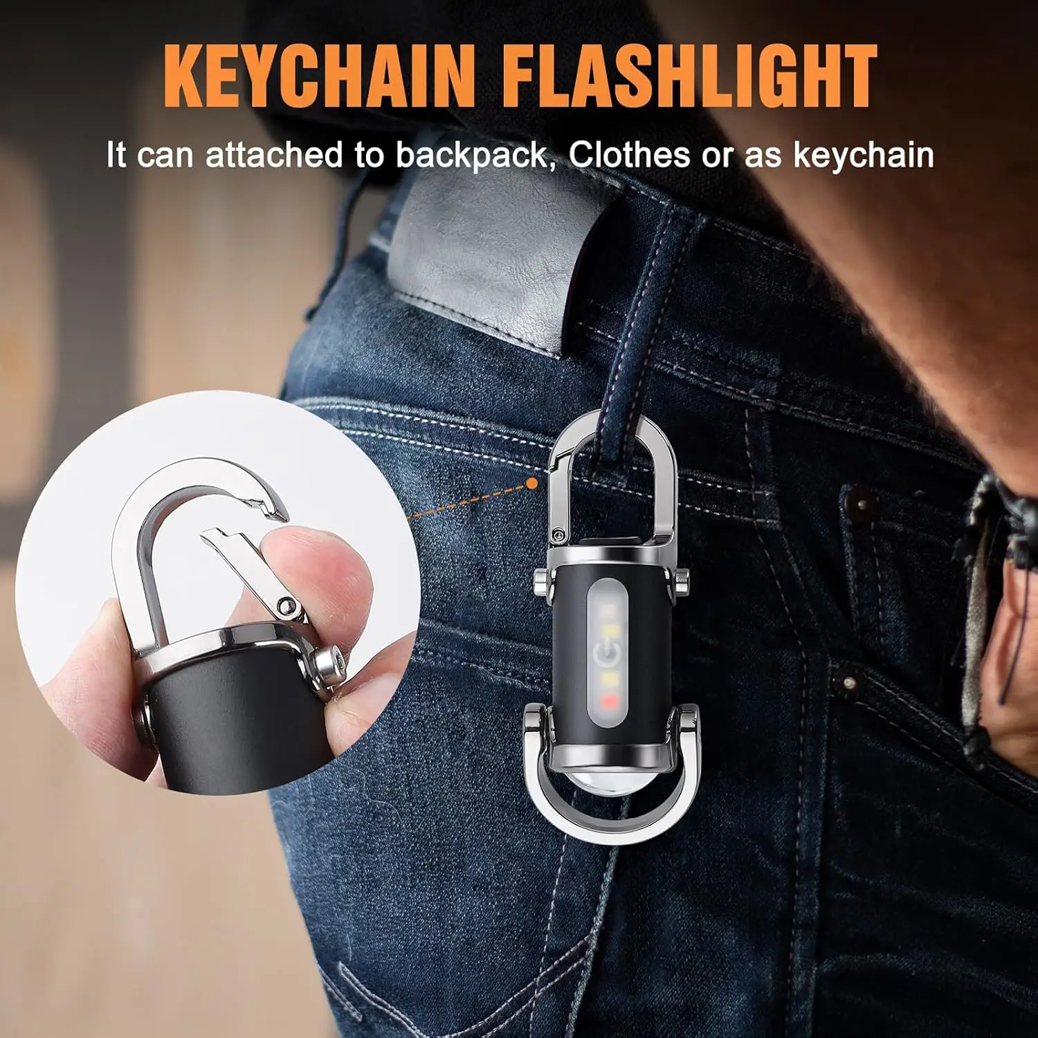 Mini lampe de poche porte-clés - Outdoor Lighting Nearby avis et prix