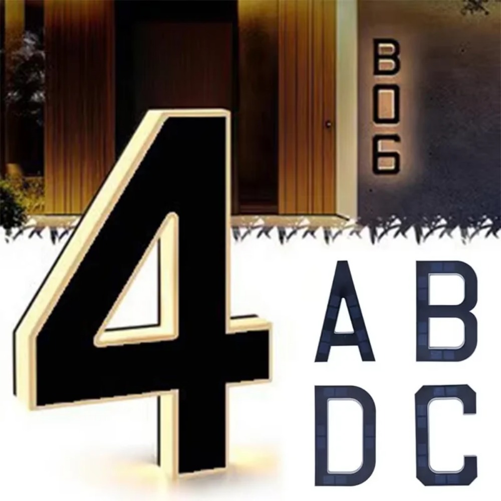 Nouvelle plaque de numéro de m - Outdoor Lighting Architectural avis et prix
