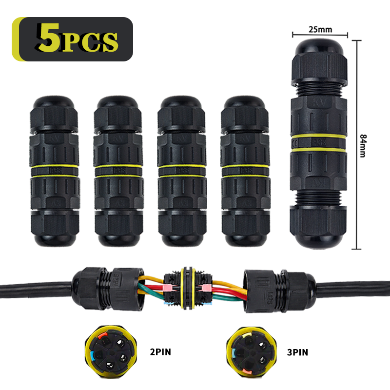 Lot de 5 connecteurs rapides é - Outdoor Lighting Connectors avis et prix