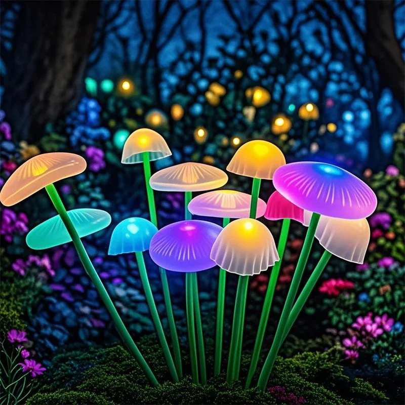 Lampes solaires LED en forme d - Outdoor Lighting Jellyfish avis et prix