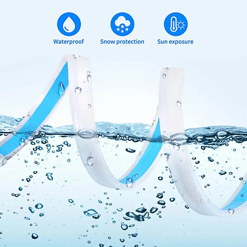 2 pièces DRL voiture Flexible  - Waterproof Led Strip avis et prix