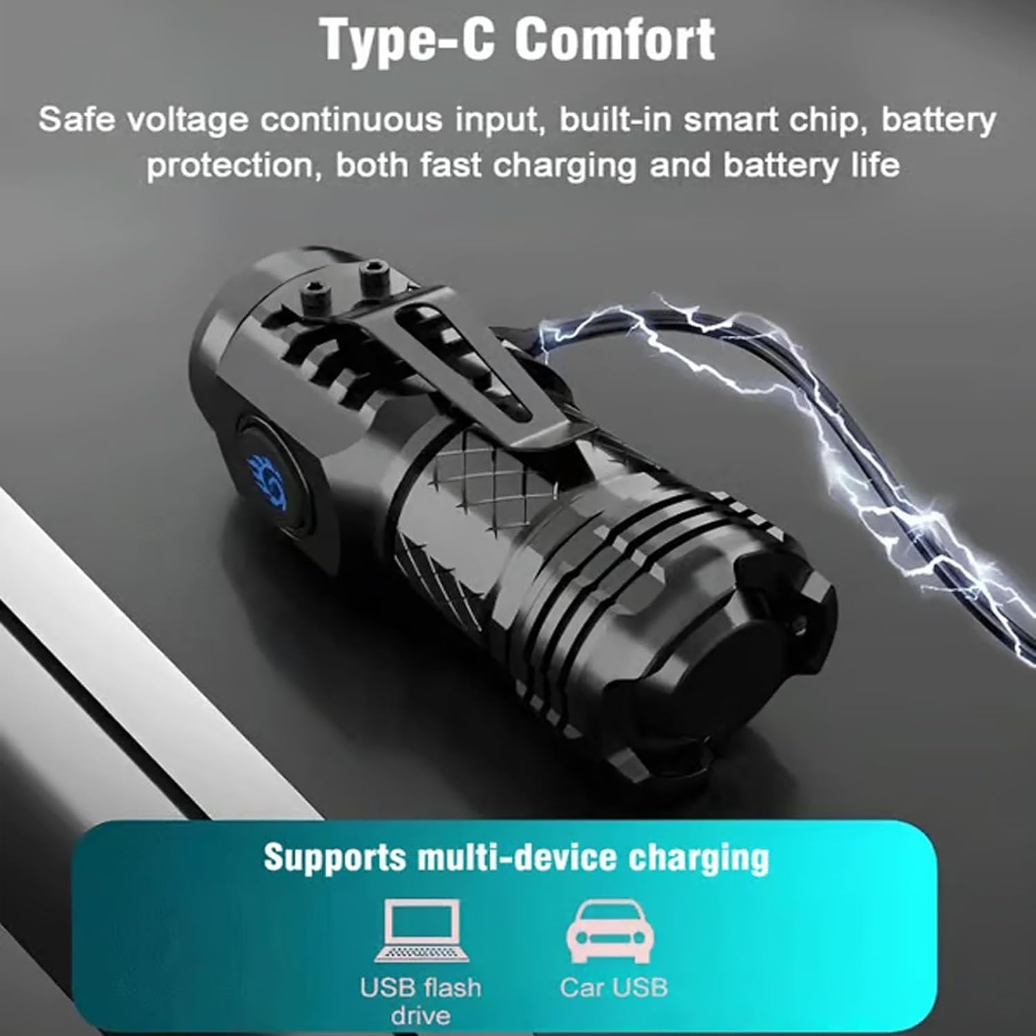 Lampe torche tactique haute pu - Outdoor Lighting Nearby avis et prix