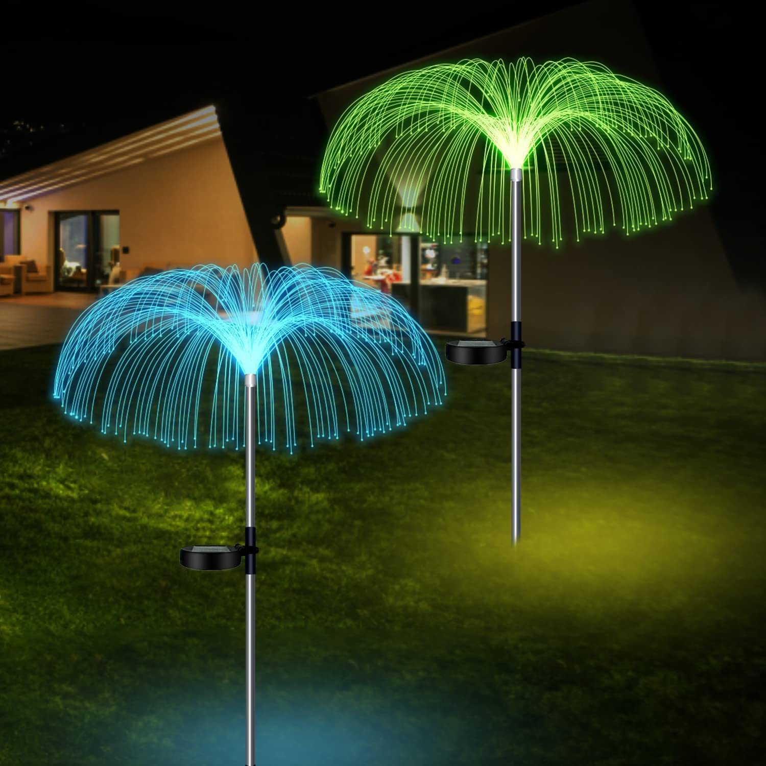 Lampes solaires LED en forme d - Outdoor Lighting Jellyfish avis et prix